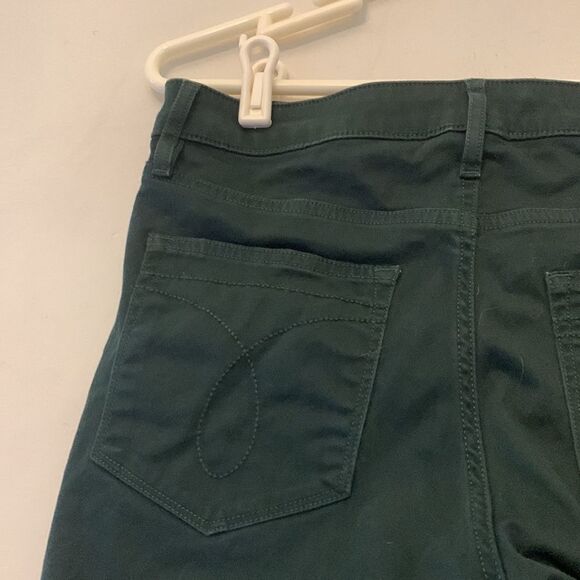 Calvin Klein deep green skinny ankle jeans Size 6 - Picture 5 of 7